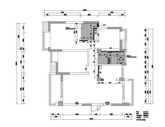 78平方两室一厅复古美式,20万装修3室两厅两卫美式