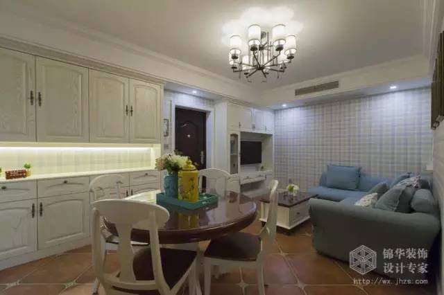 美式乡村风格小院图,美式乡村样板间120平