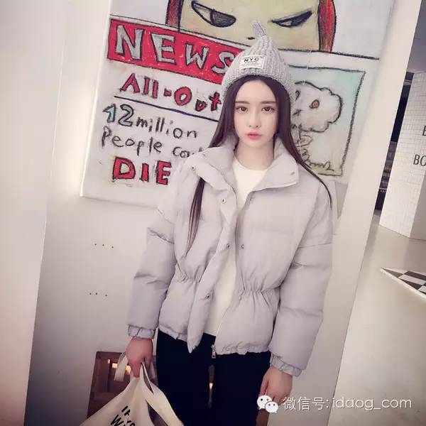 韩版洋气时尚羽绒服保暖又洋气 (韩国流行的冬天长款羽绒服)