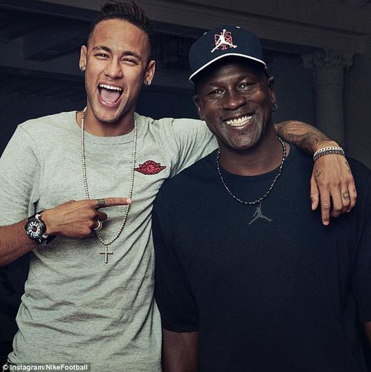 乔丹和内马尔谁的境界更高,乔丹跨界