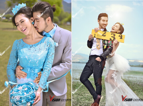 丽江视觉婚纱照怎么样,v2视觉婚纱摄影三亚店