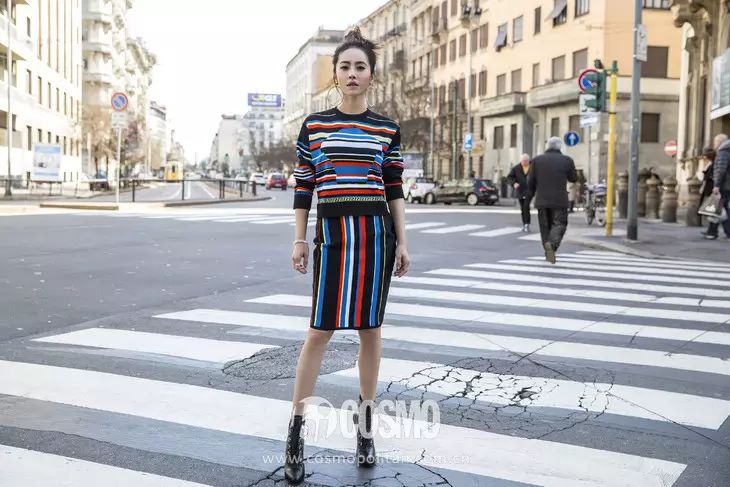 37岁进军街拍军团一点也不晚，因为她是蔡依林