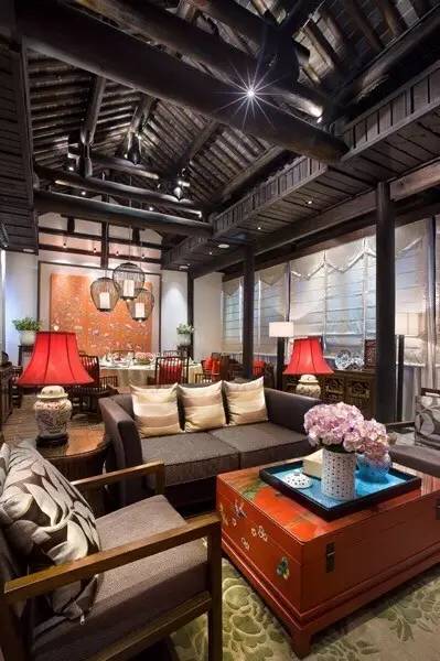 二层仿古建筑木结构,仿古建筑庭院木结构