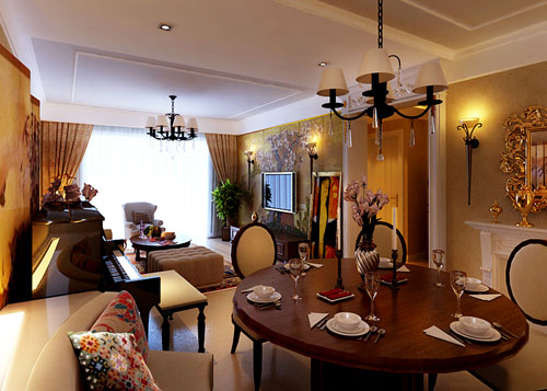 室内手绘背景墙图片大全,手绘简单大气背景墙