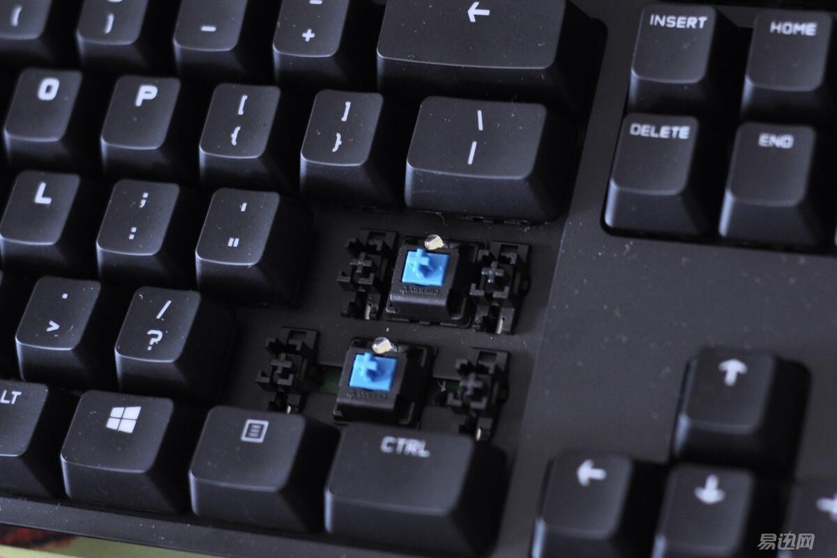 罗技g610青轴和海盗船k68青轴,罗技青轴键盘g610
