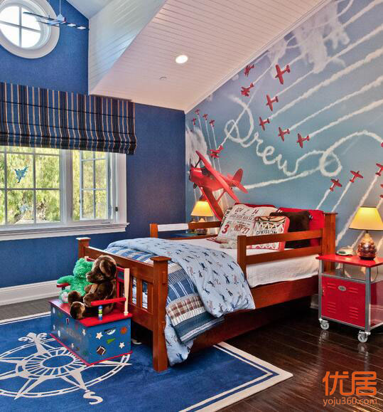 帅气的卧室设计,帅气男生卧室设计