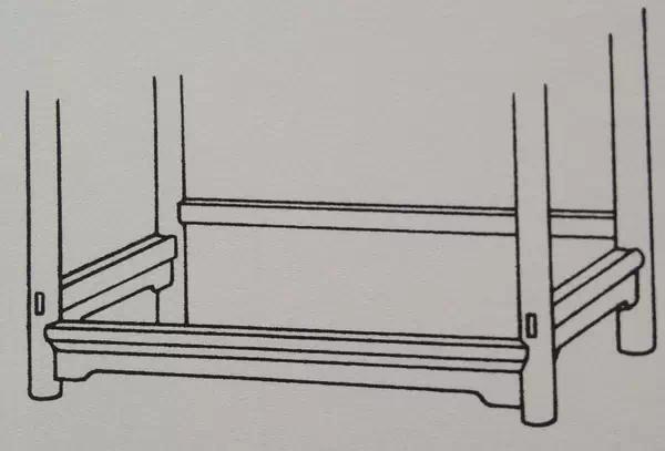 古代木工卯榫结构图片欣赏,古典家具桌面的卯榫结构图
