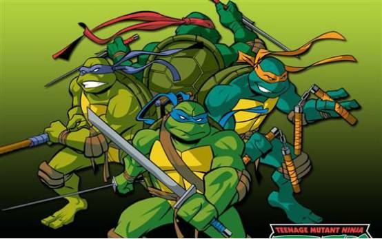 下水道的忍者神龟,闭眼的忍者神龟