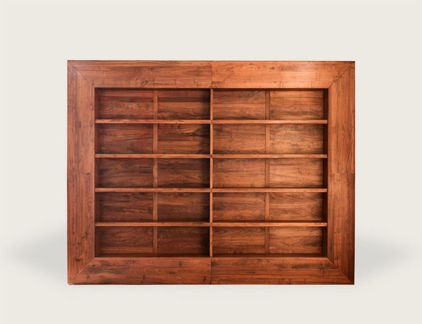 橡木实木柜子定制多少钱一平方,墙壁实木书柜定制多少钱