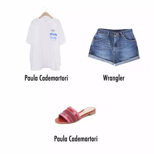 夏日穿搭蓝白色,好看又时髦的夏日穿搭