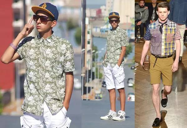 潮男简单短裤,夏日短裤该怎么搭
