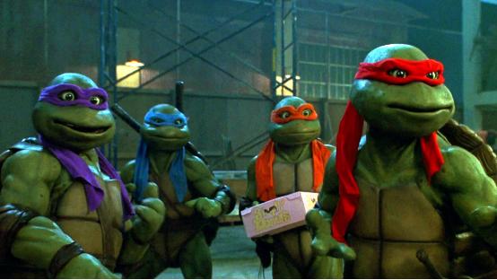 下水道的忍者神龟,闭眼的忍者神龟