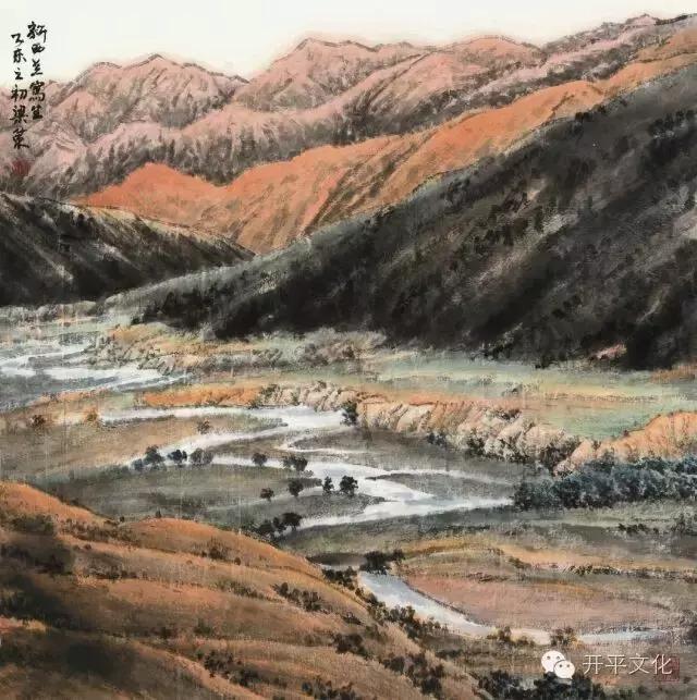 丰而为人：品梁策先生山水画