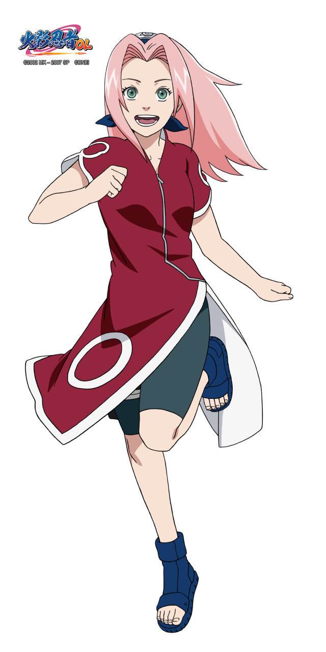 加强版春野樱,所有阶段的春野樱