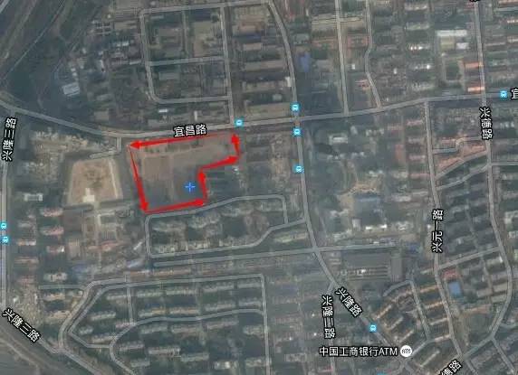 真没想到你是这样的一块地，市北区宜昌路16号