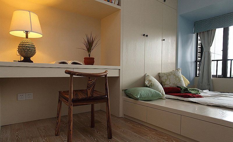 小户型轻奢风套内67平方三房两卫,繁华都市中的一处静谧