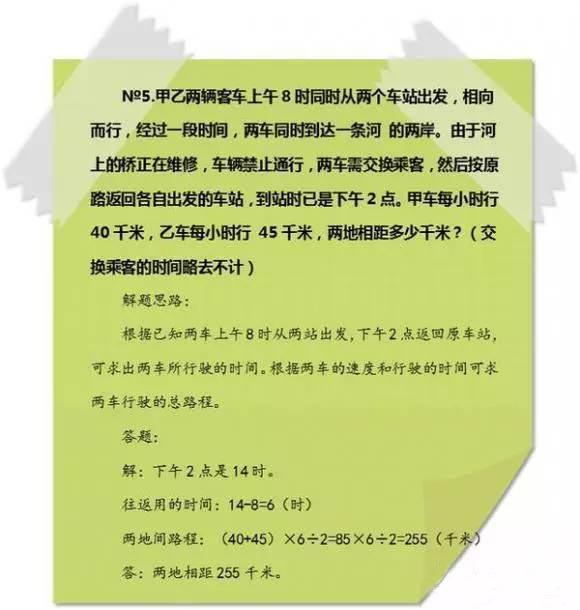 小学奥数基本题型解题思路,小学奥数经典题型解题方法