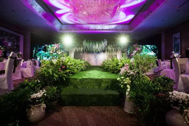 森系婚礼案例,独一无二的浪漫森系婚礼