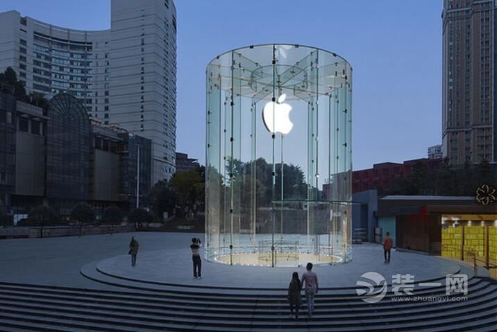 苹果店最新装修方案,苹果零售店装修风格