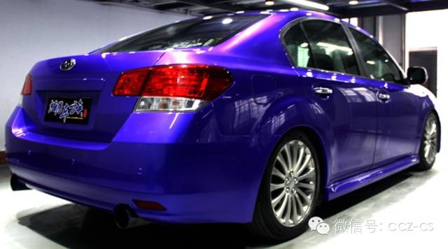 斯巴鲁汽车改色漆推荐,斯巴鲁橘色内饰改装效果图