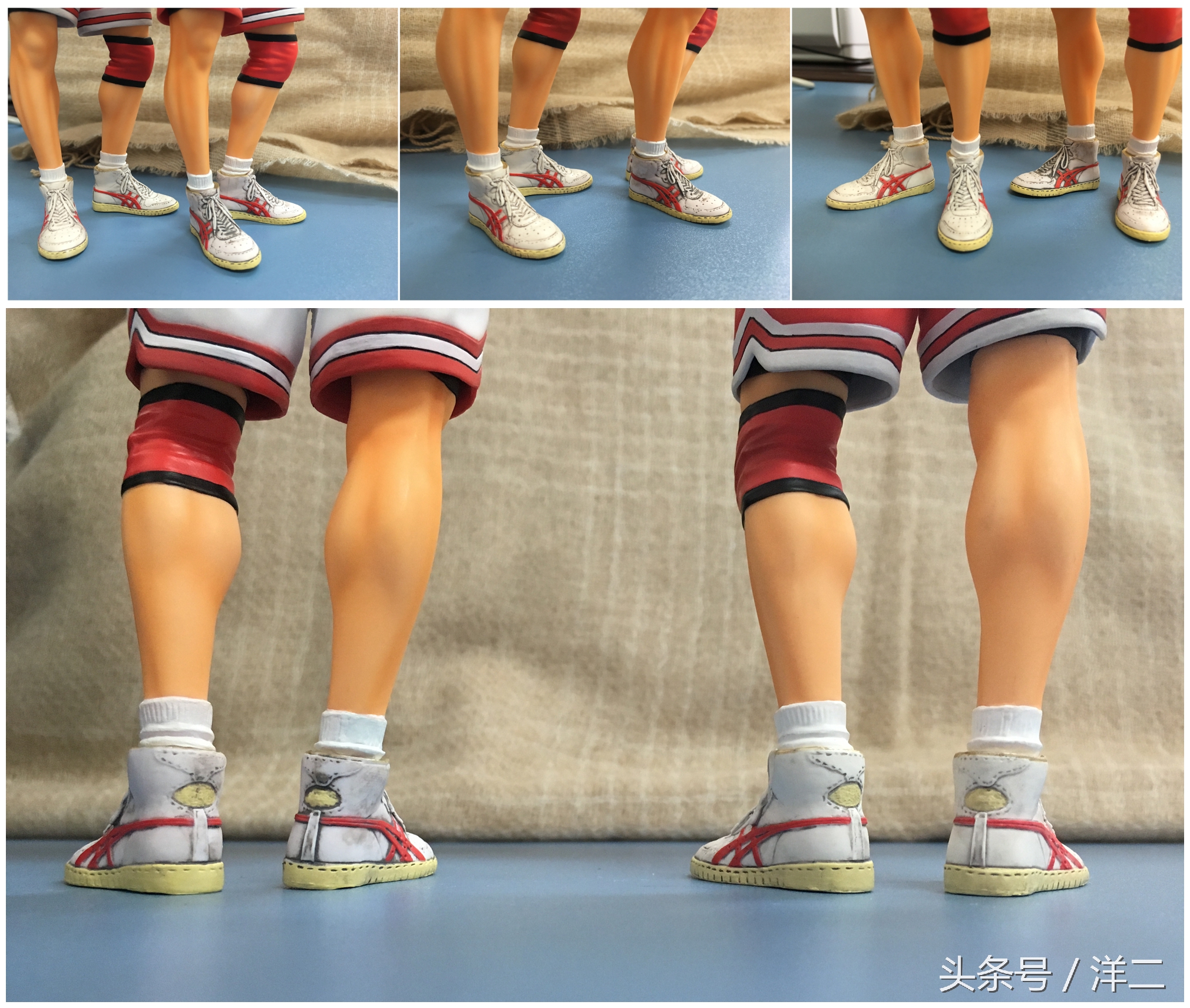 灌篮高手超可动手办三井寿,灌篮三井手办