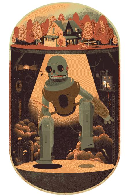 波尔图插画师作品,荷兰艺术家rajacenna一幅画多少钱