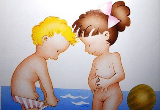 小孩也有自己的快乐,小孩有自我刺激行为