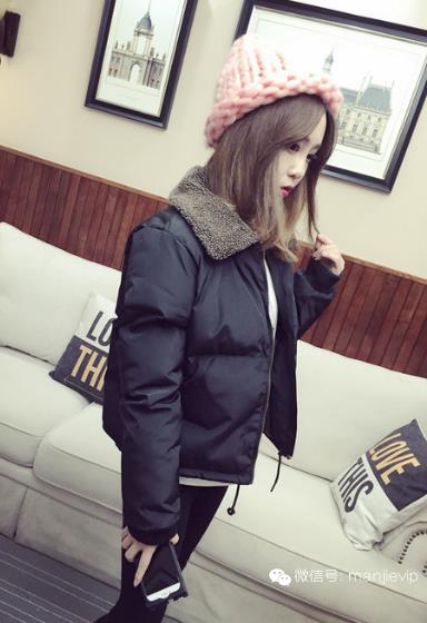 冬季气质型棉衣 (时尚保暖的棉衣)