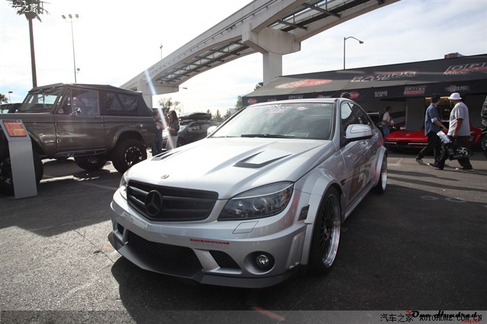 全记录怪兽版奔驰C63AMG改装C74