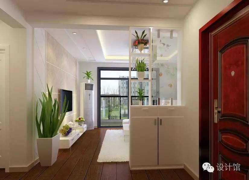 进门就是长廊怎么做隔断,大门隔断轻奢