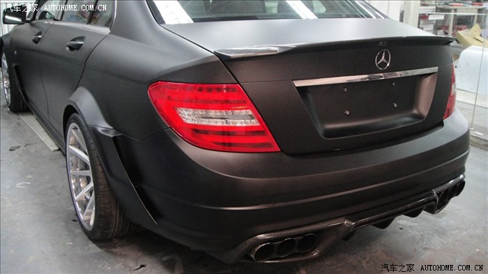 全记录怪兽版奔驰C63AMG改装C74