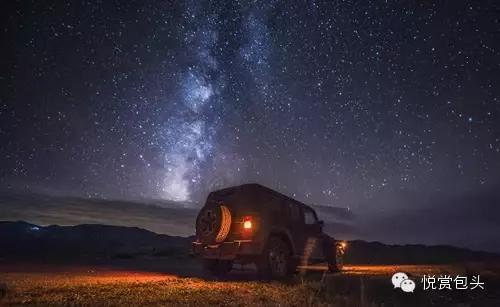 包头草原看星空,草原之上视频