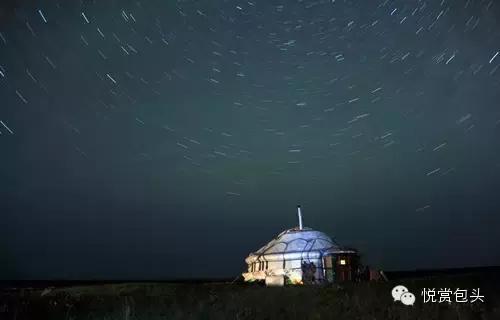 包头草原看星空,草原之上视频