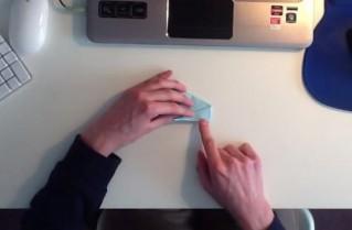 折纸小老鼠简单折纸教程,小老鼠的折纸方法