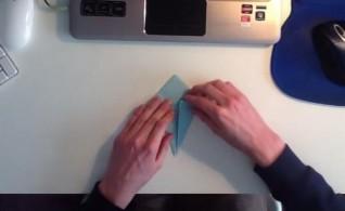 折纸小老鼠简单折纸教程,小老鼠的折纸方法