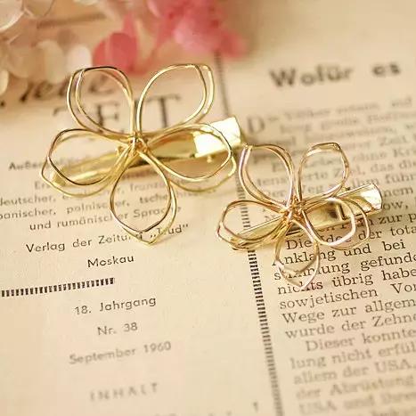 唯美精美发饰,绝美发饰小物发型配它准没错