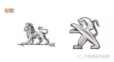 国产汽车logo最新设计,标致汽车logo设计演变