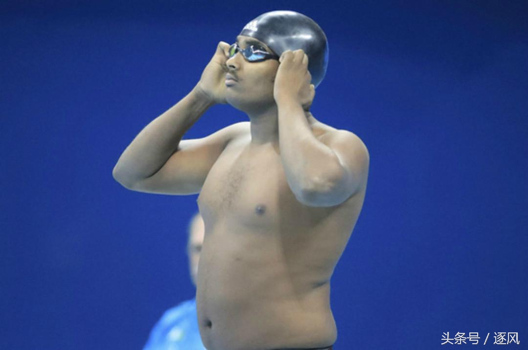 里约奥运男子200米自由泳夺冠,胖子爱游泳