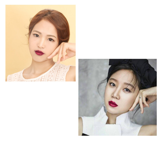 韩流美妆教程,韩星朴春仿妆