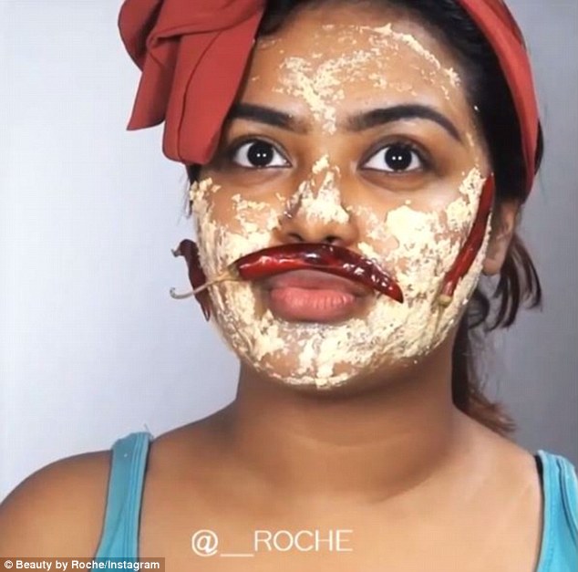 脸上涂辣椒，真的变美了！国外妹子教你做一款疯狂的面膜