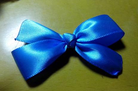 丝带蝴蝶结发卡视频教程,蝴蝶结发卡透明丝带手工制作