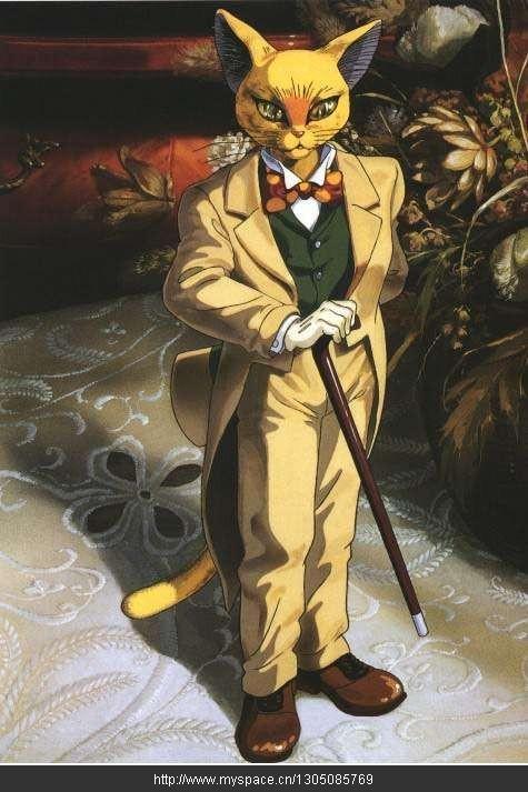 可爱动漫猫图片,十分可爱的动漫猫