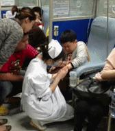 恐怖gif女生,韩国恐怖电影女孩诡异的笑图片