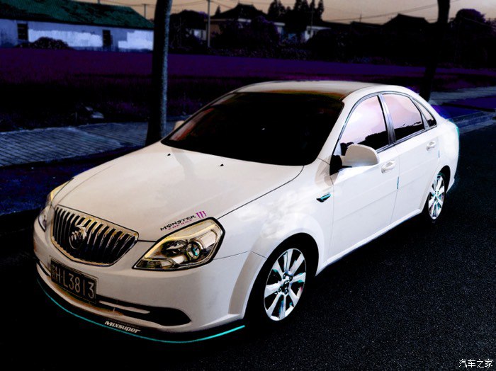 2013款凯越改车,13款别克凯越1.6改装外观最佳案例