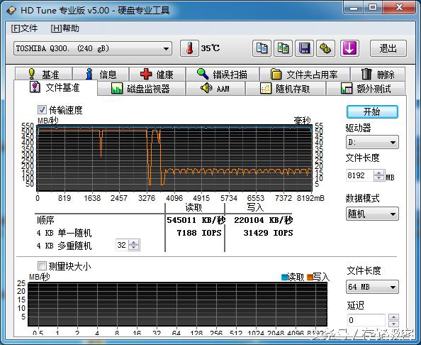 东芝q300固态硬盘速度,q300固态