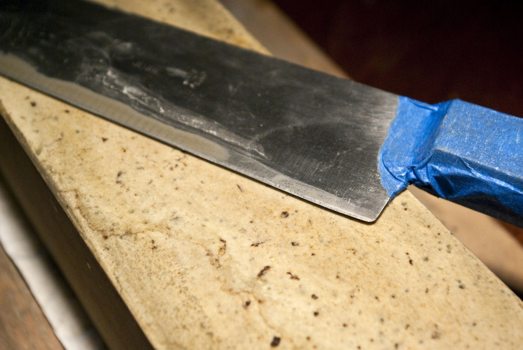 刚磨好的旧菜刀怎样才能不生锈,如何修复老旧菜刀