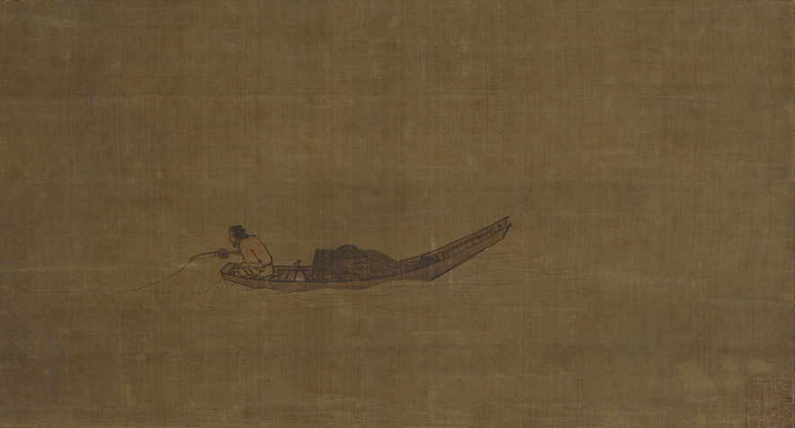 日本回流的中国画,一幅中国国宝级画