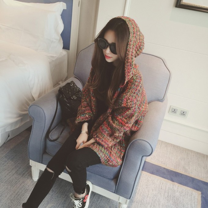 精选30款慵懒风毛衣,长款毛衣是每个小仙女的必需品