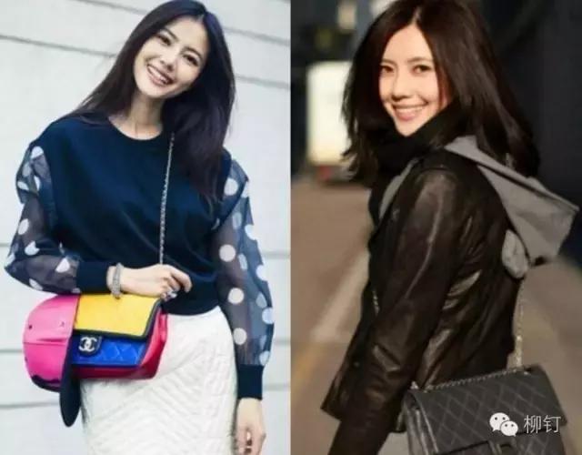 高圆圆带火的包包,高圆圆牛皮小包