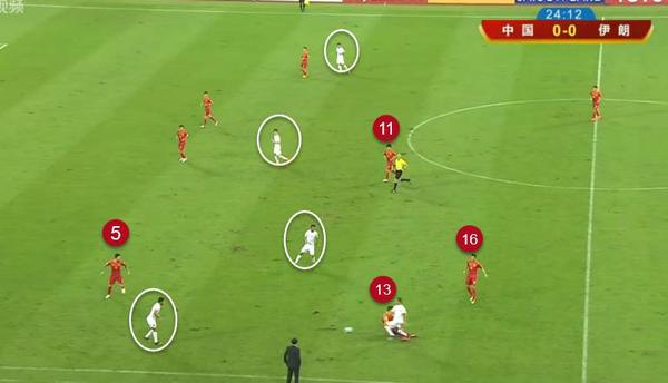 牺牲一人仍无法获得中场主动，高式532任重道远